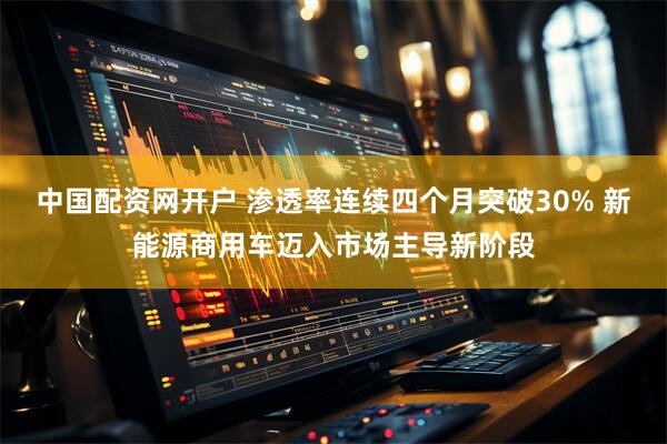 中国配资网开户 渗透率连续四个月突破30% 新能源商用车迈入市场主导新阶段