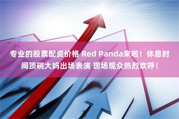 专业的股票配资价格 Red Panda来啦！休息时间顶碗大妈出场表演 现场观众热烈欢呼！